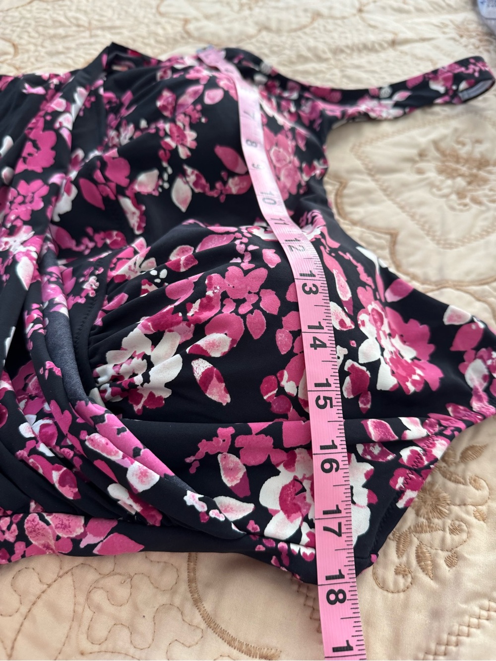 2 PK Swimsuits- Lands’ End Catalina Tankini & Terra & Sky Plus Size 1X 16W - Picture 9 of 16